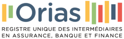 Orias, registre des intermédiaires en assurance, banque et finance